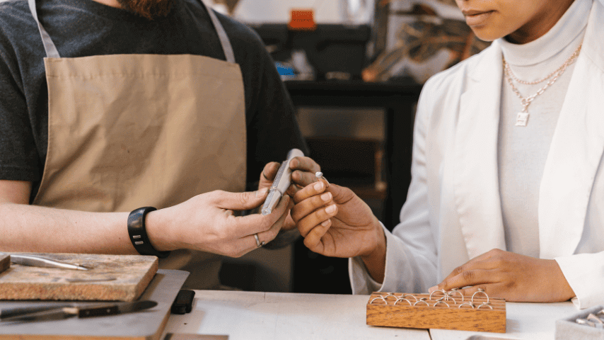 Artisans Designing a Wedding Ring