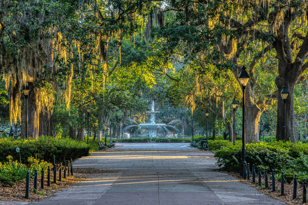 Savannah, Georgia best wedding destination