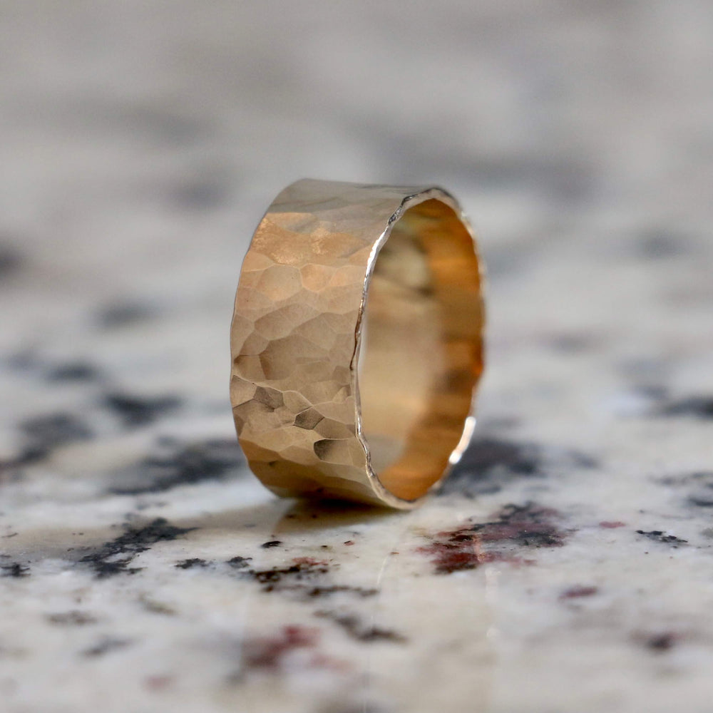 14k Gold-Filled Sterling Silver Wedding Band