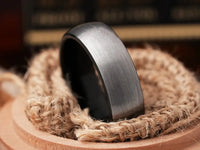 Black Rhodium Plated Wedding Ring