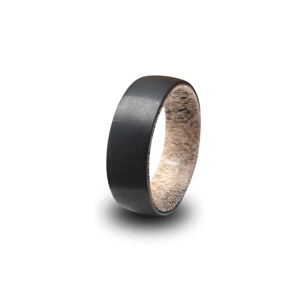 Black Tungsten Wedding Band