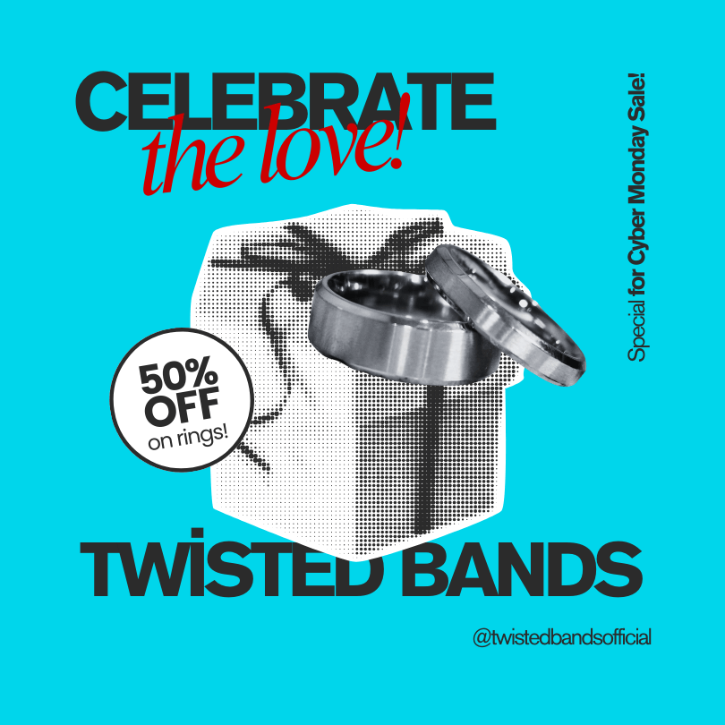 Cyber Monday Twisted Bands Image