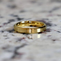 Gold Stainless Wedding Ring