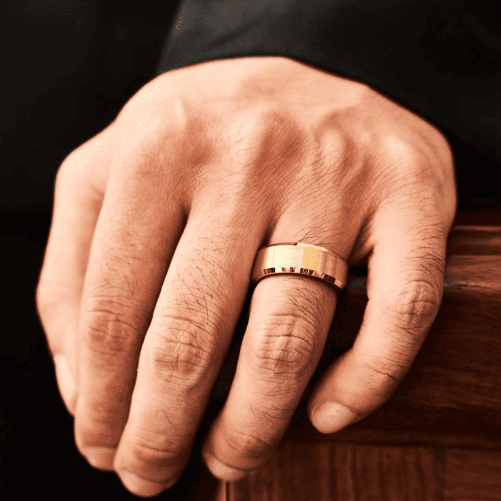 Gold Stainless Wedding Ring