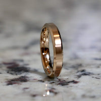 Rose Gold Stainless Steel Wedding Ring