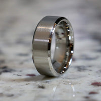 Silver Stainless Wedding Band