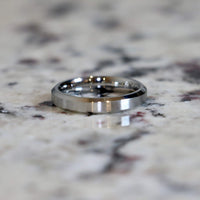 Silver Stainless Wedding Ring for Women