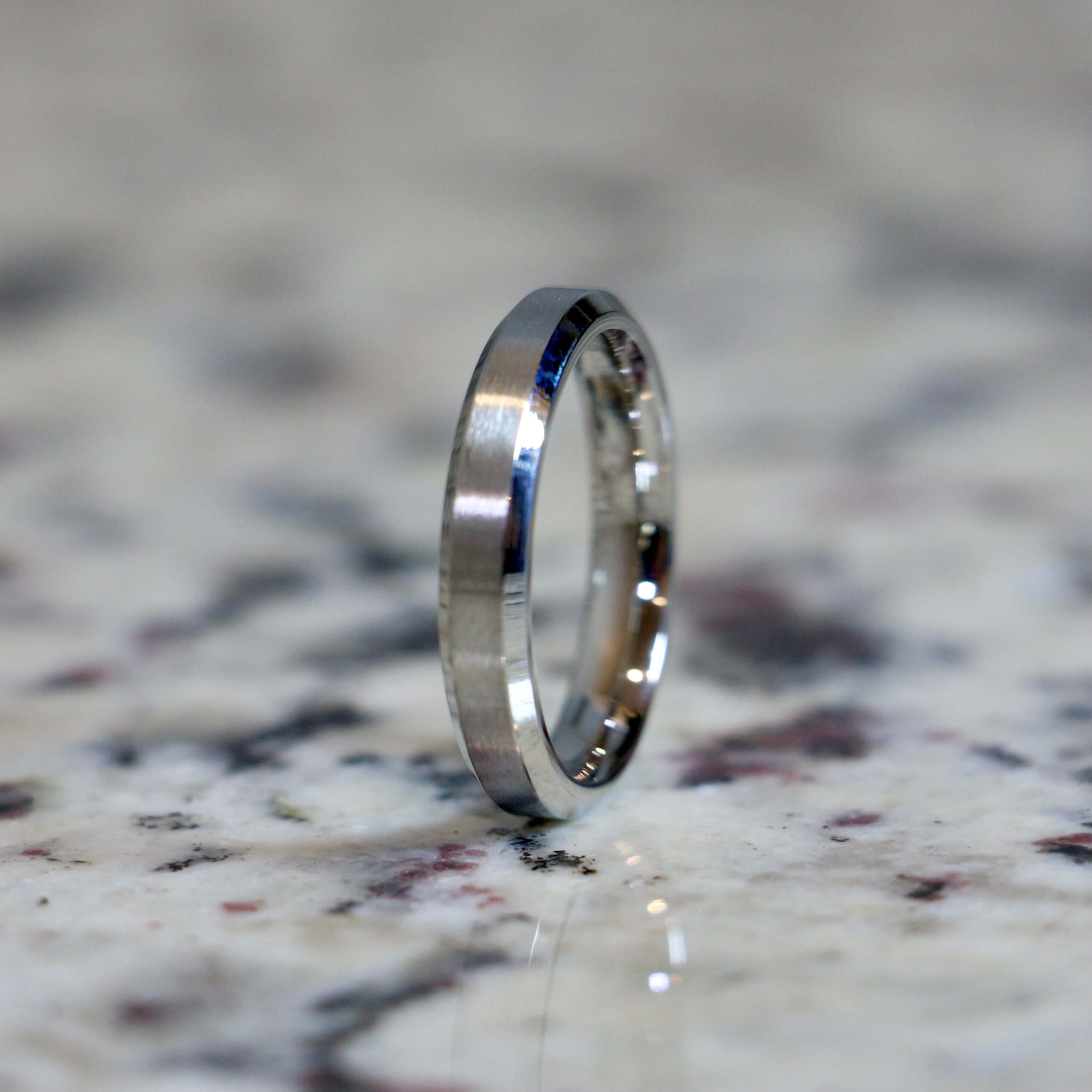 Silver Stainless Wedding Ring