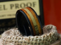 The Apex Whiskey Wood Wedding Band