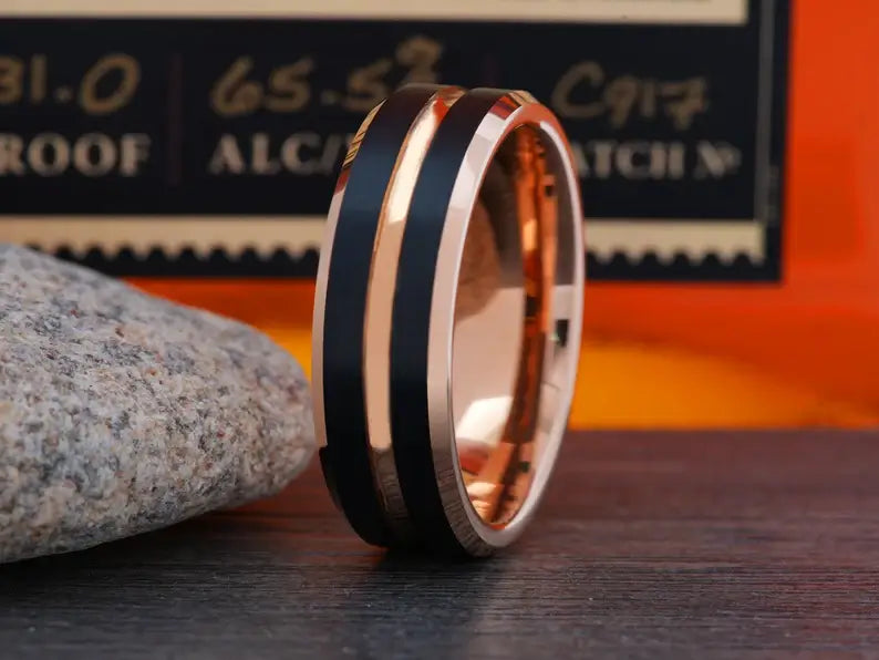 The Big Lou Tungsten Carbide Ring