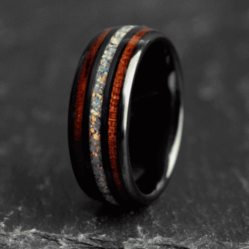 The Compound Effect Wood Wedding Ring