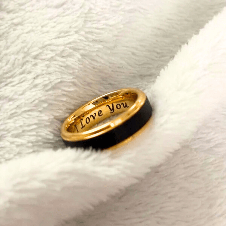 The Goldrush Engraved Wedding Ring Customer Review