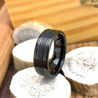 The Robbins Black Men's Ring