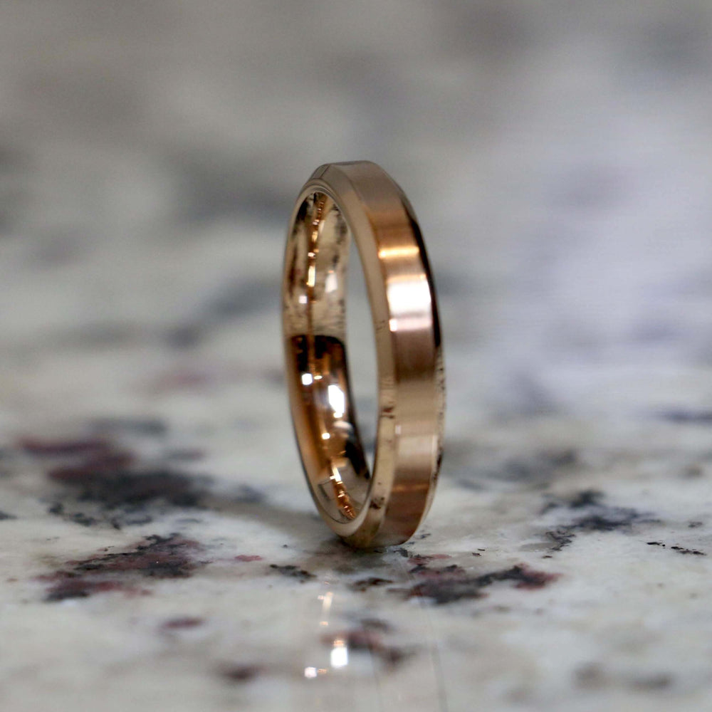 The Slim Basic rose-gold wedding ring