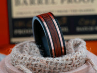 The Whip Wood Wedding Ring