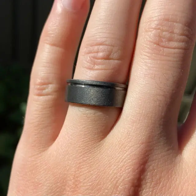 Tungsten Carbide Wedding Ring