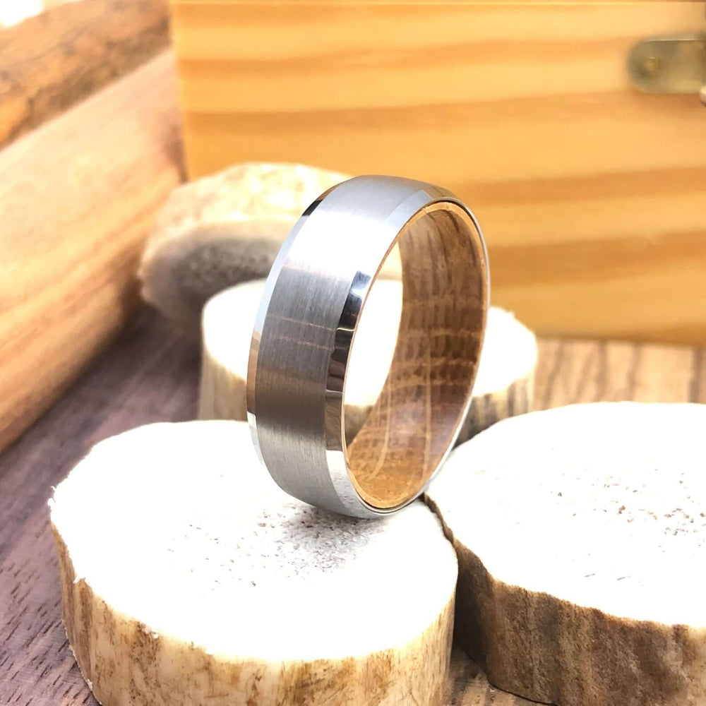 Whiskey Barrel Wedding Band