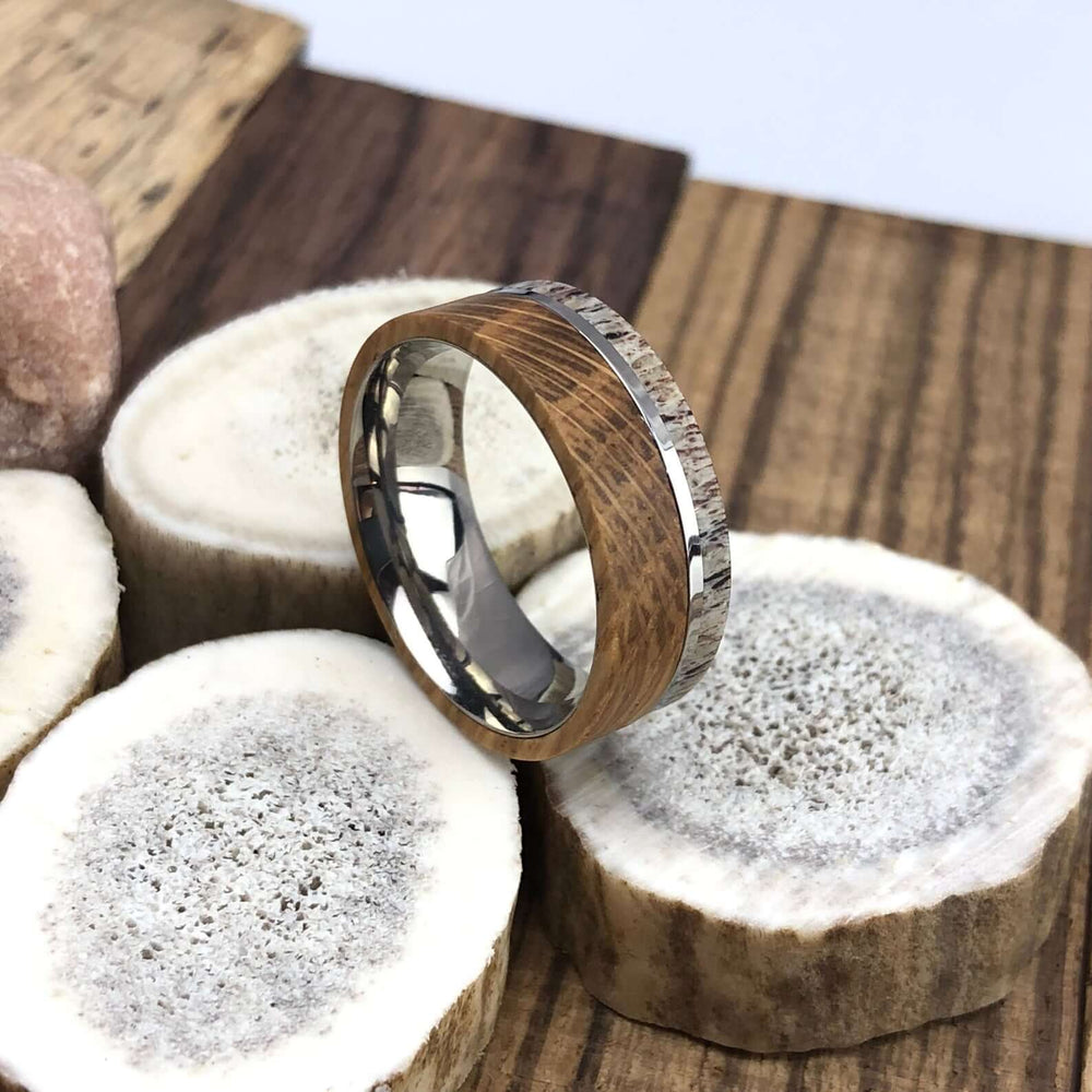 Whiskey Barrel Wedding Ring